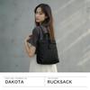 Dakota Damen Rucksack aus echtem Leder, Marineblau, DA-1034649-60