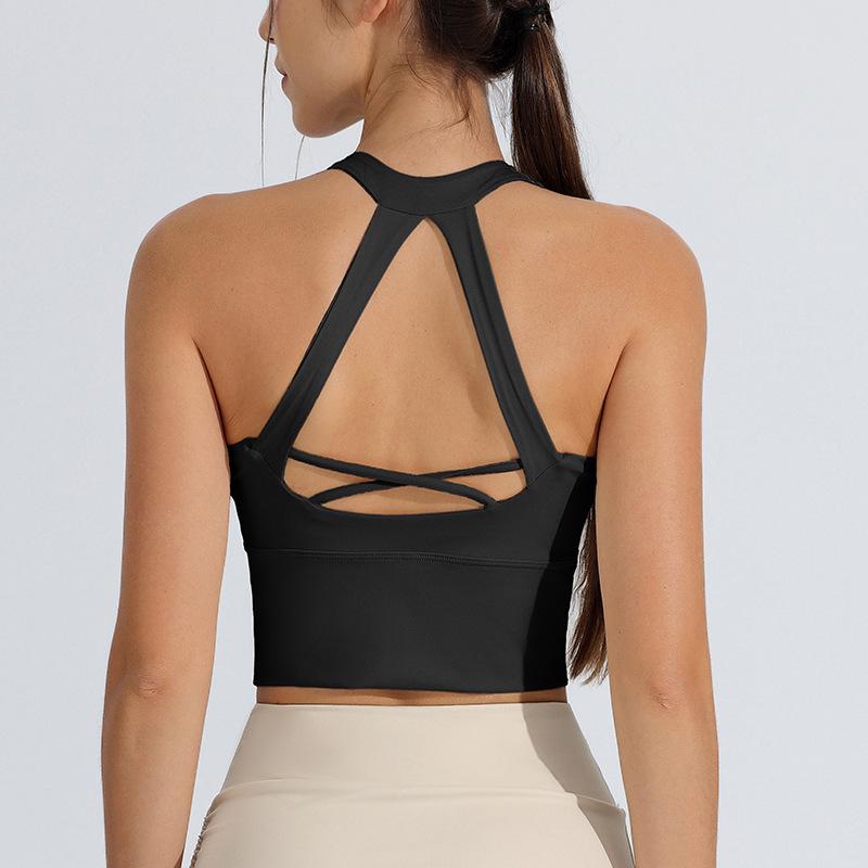 

Женский ударопрочный спортивный бюстгальтер высокой интенсивности для бега и йоги M