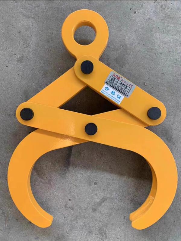 YG Type Horizontal Lifting Clamp for Round Steel and Pipes Standard