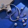 Exquisite Rhinestone Wedding Headband Luxury Colorful Wedding Headpiece  Party Outfits