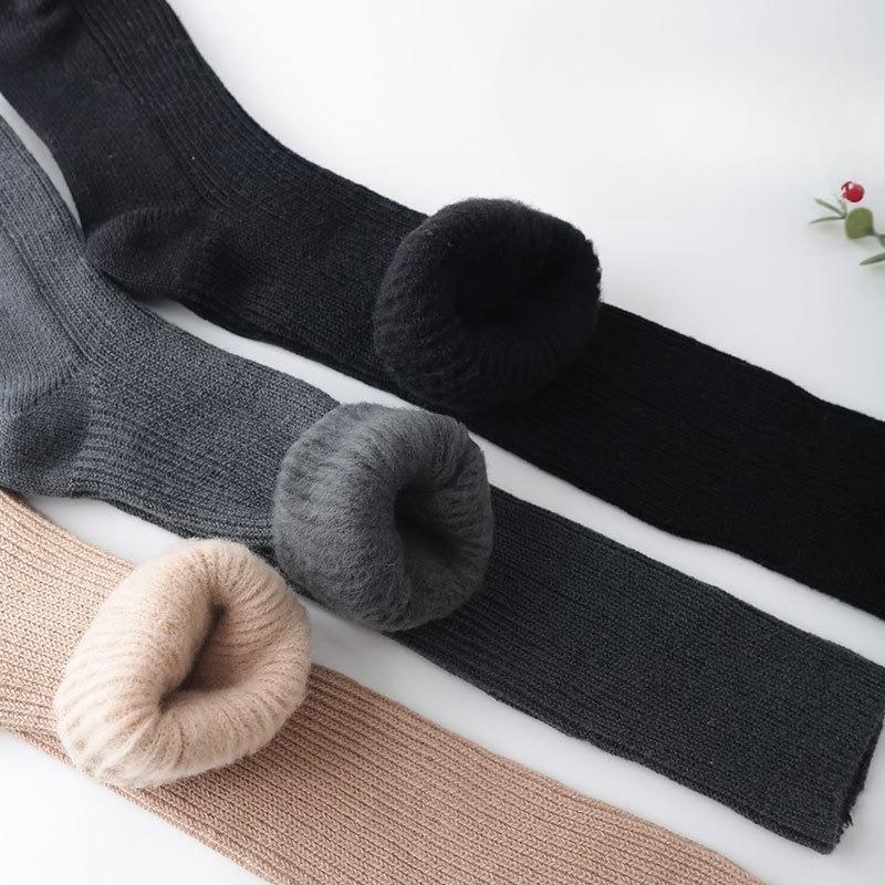 Fleece Loose-fitting Calf Socks for Pregnant Women, Women In Autumn and Winter, and The Elderly Are Thickened for Warmth