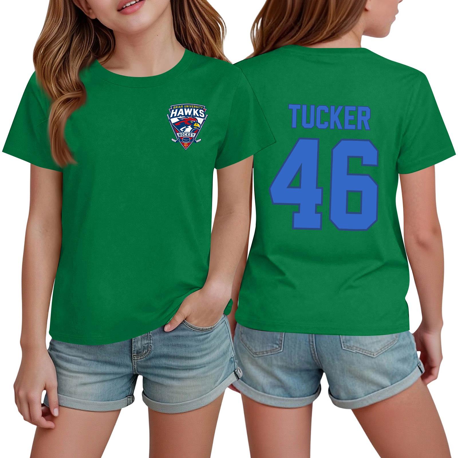 Children s Print Short Sleeve Round Neck T-Shirt Casual Summer Loose Fit Pullover Top for Boys and Girls Youth 100