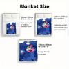 My Pet Monster 2D Flat Pattern Flannel Blanket High quality All Seasons Warmth and Comfort Perfect for Christmas Gifts.MMT0918165