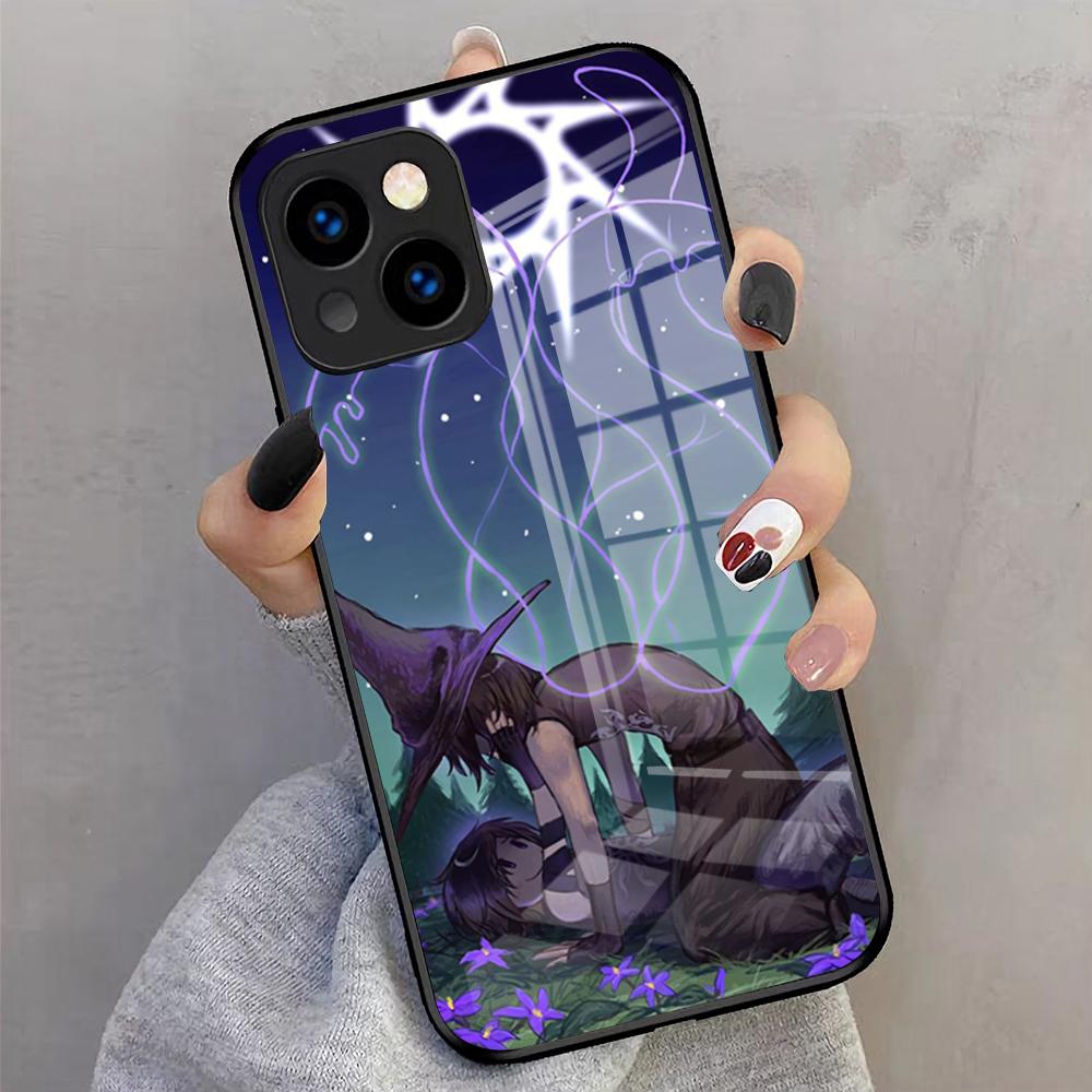 A-Azuretime Two Time A-Azure Phone Case For IPhone 17 Pro Max 16 15 14 Pro Max 13 11 X Xs Xr 8 7Plus Glass Cover