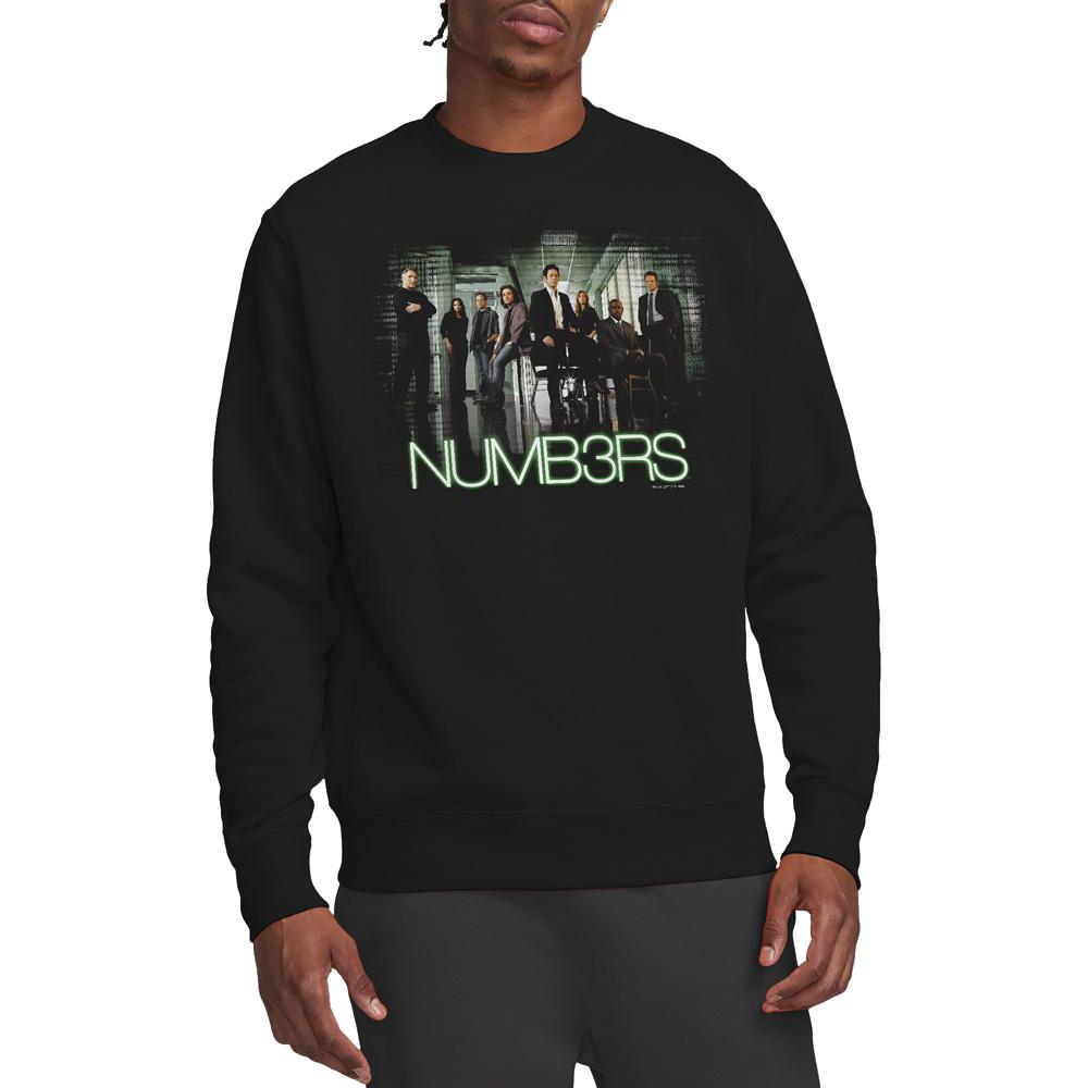 Numb3rs Unisex Erwachsenen Cast Sweatshirt
