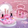 Shell Children'S Makeup Bag Girl, Princess Truly Washable Pretending To Play With Cosmetics Set Toys, Non Toxic And Safe