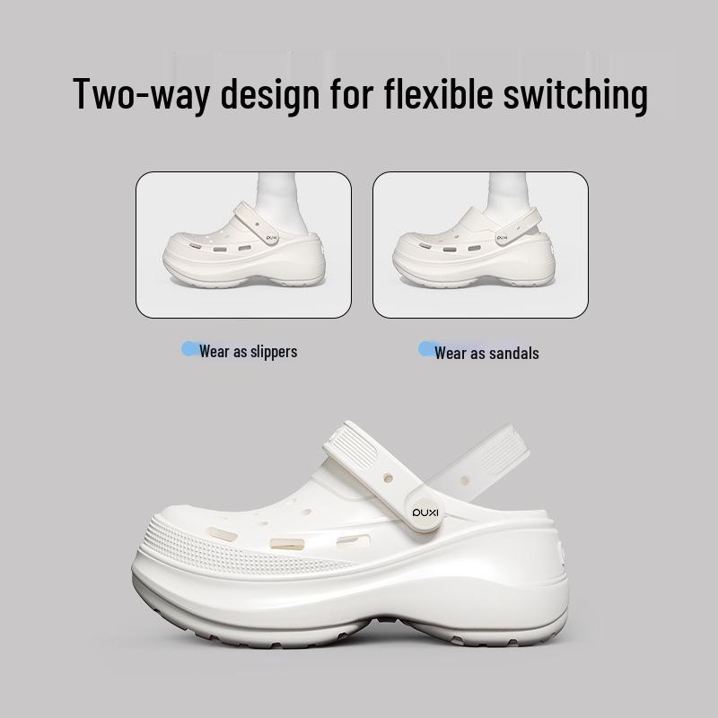 Puxi Manwei Women's & Kids Non-Slip Breathable Summer Beach Clogs