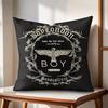 Brand BBOYS LONDON Cushion Cover Natural Linen Organic Fabric DoubleSided Printing Couch Pillow Covers Home Decor