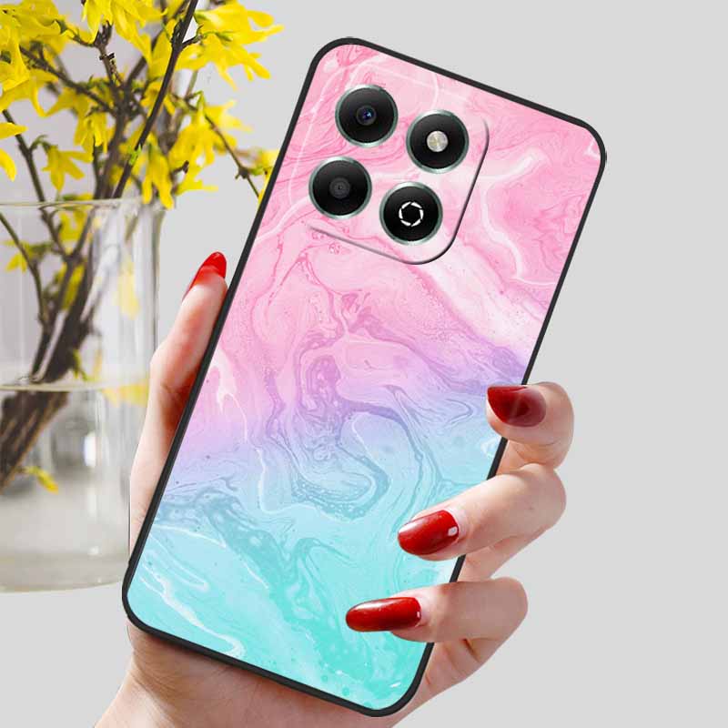 Für Honor 200 Smart Case Mode Marmor Weiche TPU Silikon Rückabdeckung Für Honor200 Smart 5G Handyhüllen 6,8'' Honor 200Smart Hülle