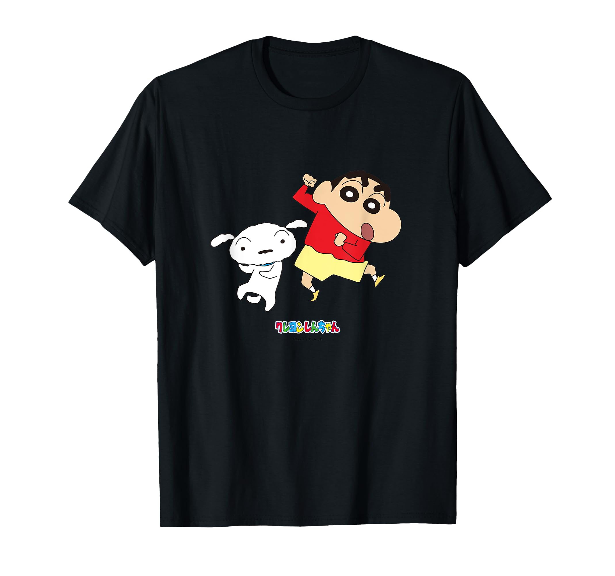 

Crayon and Shiro Shin-chan dance! Shin-chan T-shirt чёрный