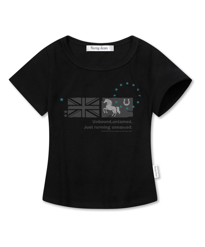 FUZZY SCAN Unnamed Slim Short Sleeve T-Shirt White