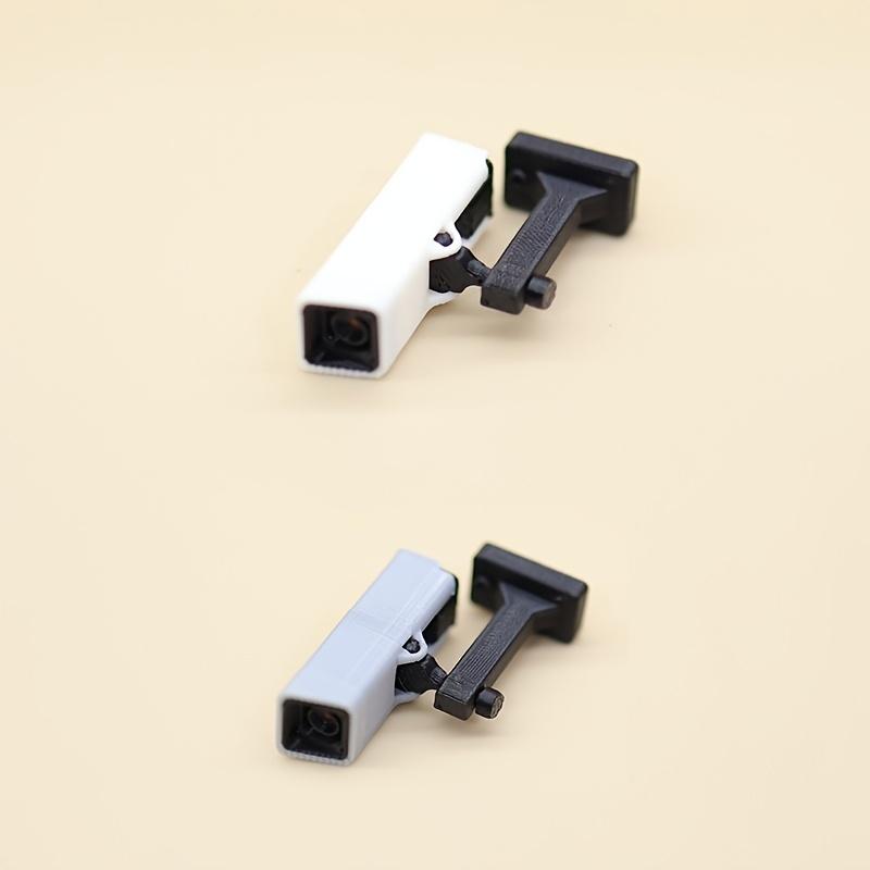 2pcs 1:12Scale Mini Simulated Non-Electric Security Camera Decor|Display Prop,Handmade Craft Supply,Vintage Miniature Photo Prop