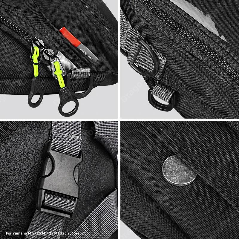 Motorcycle Fuel Bag Mobile Phone Navigation Tank For Yamaha MT-125 MT125 MT 125 2015-2025 Small Oil Reservoit Package