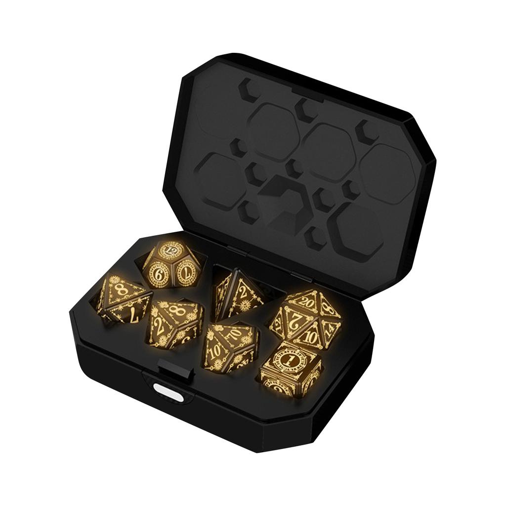 Coloured 7 Potion Dice Set ,D4 Dice Set Potion Tokens Dice RPG Accessories Polyhedral Dice Set Role Playing Dice For RPG Player Party Favors Gifts