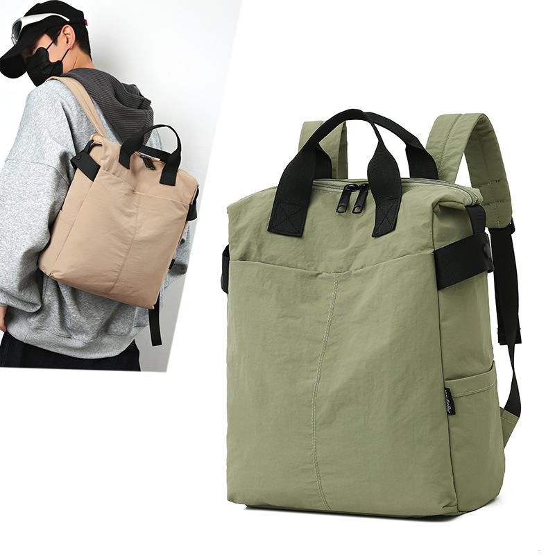 Schoolbag Japanese ins Simple backpack Large capacity leisure travel bag Junior high school student schoolbag Commuter laptop bag