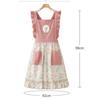 Cute Summer Thin Apron Breathable Work Clothes New Gardening Overalls  for Women Girls