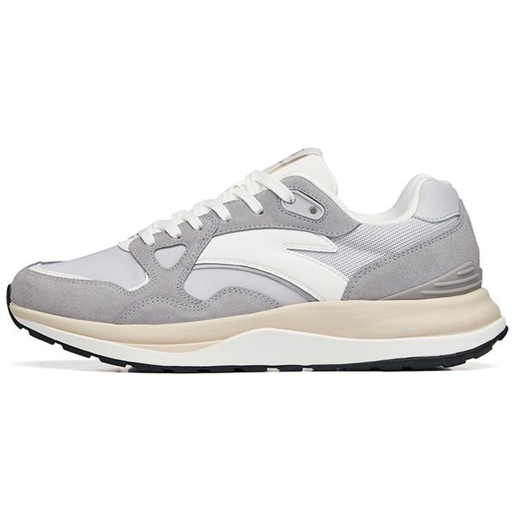 

New Anta Star 202 Td Anti-Slip Wear-Resistant Cushioning Breathable Low-Top Running Shoes Women s Gray White 122235550A-2 36