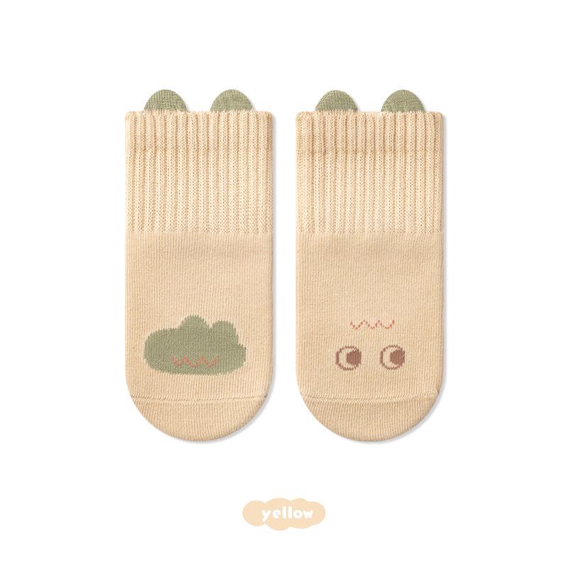 

25 Pack Anti-Slip Seamless Cartoon Socks for Newborns & Infants (1-3 Years) - Class A Cotton, Perfect for Autumn & Winter M (1-3 years)