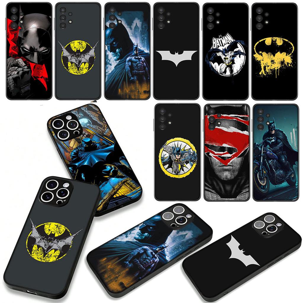 Cover Batmans DC Movie Bats Man Phone Case for Samsung Galaxy S25 S24 S22 S23 FE Ultra Plus S7 Edge A56 A05 A06 A15 A16 A25 A55