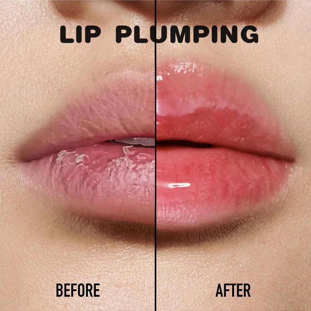 Hydratační lesk na rty Zvětšující měnící barvu Kapsle na rty Hydratační Dlouhotrvající Přírodní šťavnaté rty Make-up