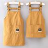Fashionable Splash-Proof Korean Style Apron for Home Kitchen Cooking and Catering Special Work Clothes for Adults Waiter