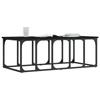 VidaXL Table basse noir 100x50x35,5 cm bois d'ingénierie 833378