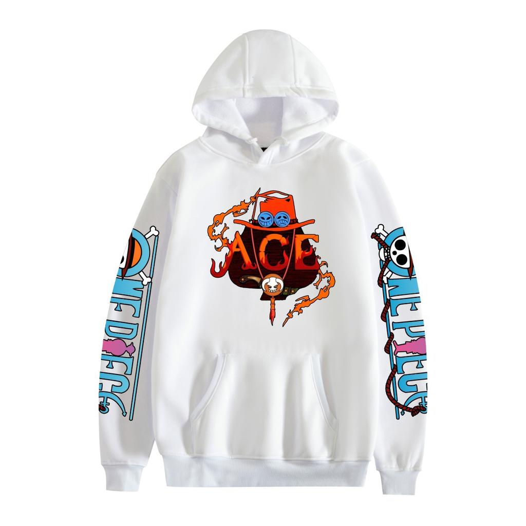 Unisex ONE PIECE  Anime Hoodie Sweatshirt for Mens Womens CARTOON Printed Cool Streetwear