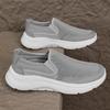 Fashion 2025 Men Mesh Loafers Walking Shoes Outdoor Summer Flats Black Fitness Sports Sneakers Comfortable Big Size 39-48