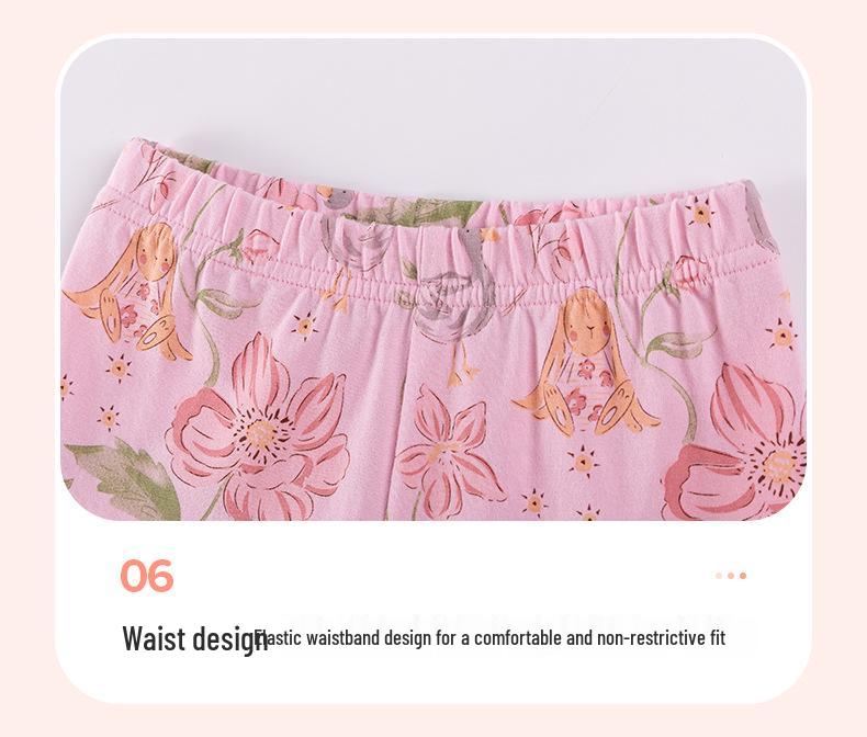 Little Maven Exclusive Cartoon Girls' Summer Set – Cute European & American Baby Clothing