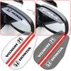 2Pcs Car Rear View Side Mirror Rain Board Sun Visor Eyebrow Guard For Honda Fit Mugen Insight Type S R VTEC DOHC Modulo Vezel Legend RR Si