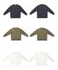 Men's Silver Fox Velvet Warm Round Neck Sweatshirt - Loose, Casual, Plus Velvet, Thickened for Autumn/Winter.