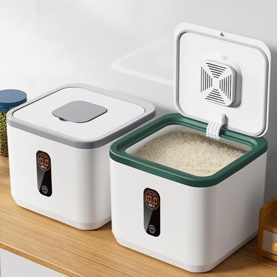 5KG Household Rice Dispenser Moistureproof Grain Sealed Storage Jar Multi-Purpose Large Capacity for Kitchen Pantry Organization