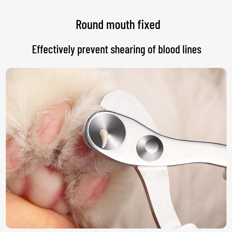 Universal Anti-Scratch Nail Clippers for Cats & Dogs - Newbie Essential Pet Grooming Tool