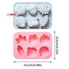 3D Pumpkin Silicone Mold Fall Thanksgiving Halloween Autumn Leaf Acorn Turkey Shape Chocolate Mold for Baking And Cooking