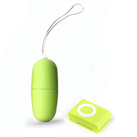 Kvinner Vibrerende Hopp Egg Trådløs MP3-fjernkontroll Vibrator Sexleketøy Produkter