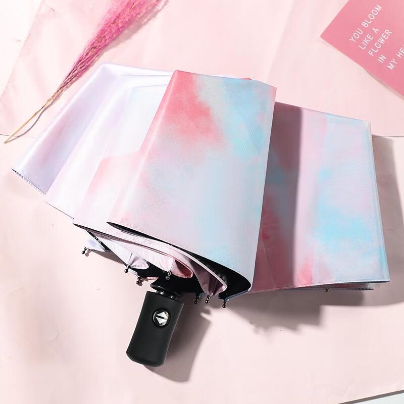 

HANDUNYOU Automatic Cloud Glow Sun & Rain Umbrella