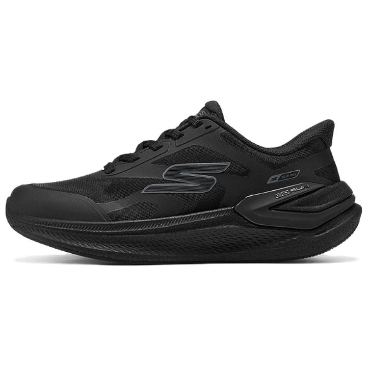 Skechers Go Series Comfortable Versatile Fabric Low-Top Running Shoes Women sneakers Black 129782-BBK 35.5