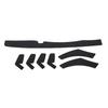 Rear Bumper Lip Diffuser Spoiler Body Kit Increased Downforce Lower Bumper Splitter Spoiler