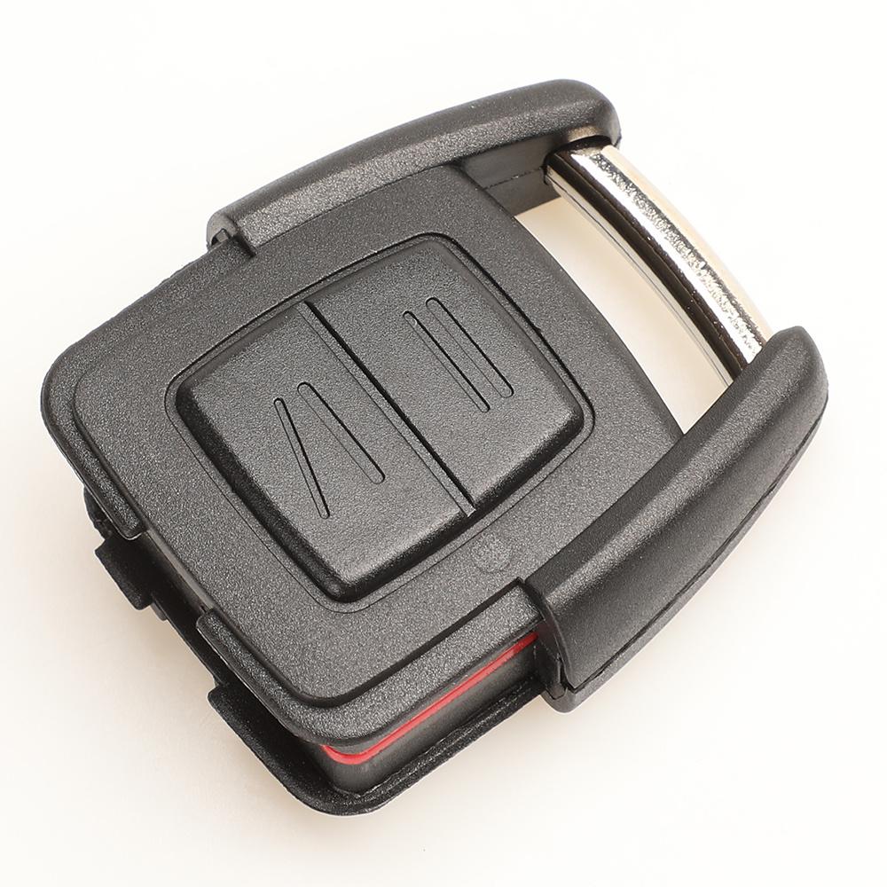 jingyuqin 10pcs 2/3Buttons Auto Remote Key Shell for Vauxhall Opel Astra Zafira Omega Vectra Car Fob Case HU43 YM28 HU46 HU100