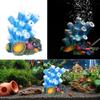 Simulated Resin Coral Ornament for Fish Tank Landscaping and Oxygenation