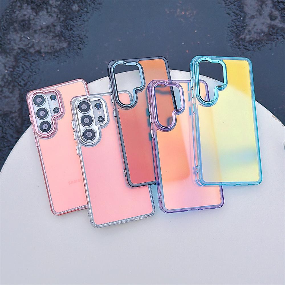 Shockproof Color Chameleon Phone Case For Samsung S26 Ultra S25 S24 FE S23 Plus S22 S21 S20 A53 A54 A55 A05 A07 A34 A35 A56 A53