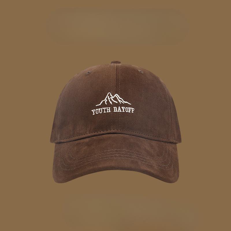 Hat Big Head Circumference Baseball Hat Women's Spring and Summer New Casual Sun Hat Deepens and Expands Face Showing Small Duckling Hat Men