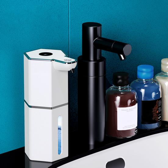 Touchless Automatic Soap Dispenser 360ml Capacity Rechargeable Sensor Liquid Dispenser IPX5 Waterproof Design