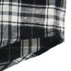 XLARGE Check Pattern Back Logo Long sleeve Flannel shirt XL black Men's Used
