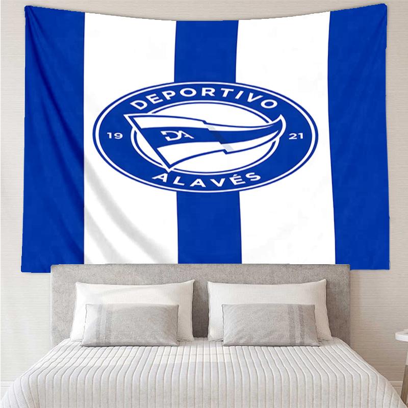 1PC Deportivo FC Printed Tapestry Room Decoration Wall Hanging for Living Room Bedroom, dormitory, Birthday and Christmas gifts