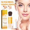 1 db Vízálló Spf50 Napvédő Laza Púder Napblokkoló Bőrvédő Láthatatlan Pórus Solar Blocker Olajkontroll Arcápoláshoz