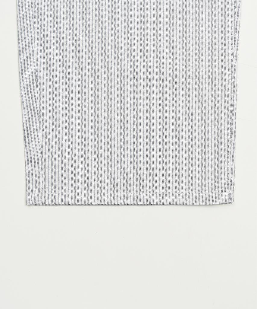 TOFFEE WOMEN W Striped Carpenter Pants (Black)
