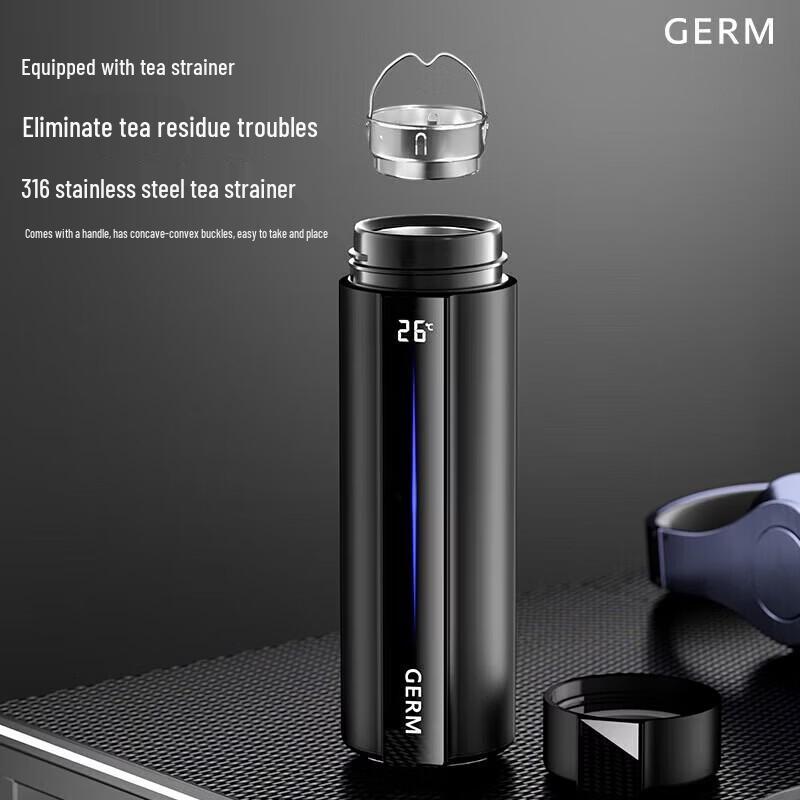Germ Smart Digital Display Rechargeable Thermos