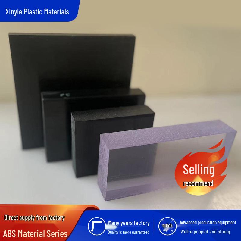 

Black Transparent PC Sheet & Rod with Fiber-Reinforced Polycarbonate, High Impact Toughness, ABS+PC Blend.