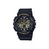 Casio Men Liquid Crystal/Analog Dual Display Series Black Watch GA-100GBX-1A9 GA-100GBX-1A9